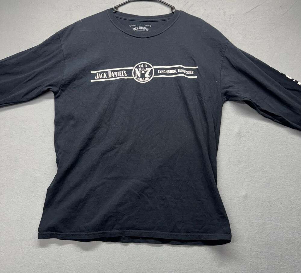 Jack Daniel's Old No. 7 Brand Lynchburg Tennessee Long Sleeve T-Shirt